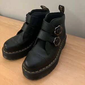 Dr. Martens Devon Flower Platform Boots